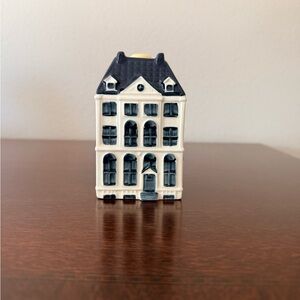 KLM Blue Delft Ceramic House